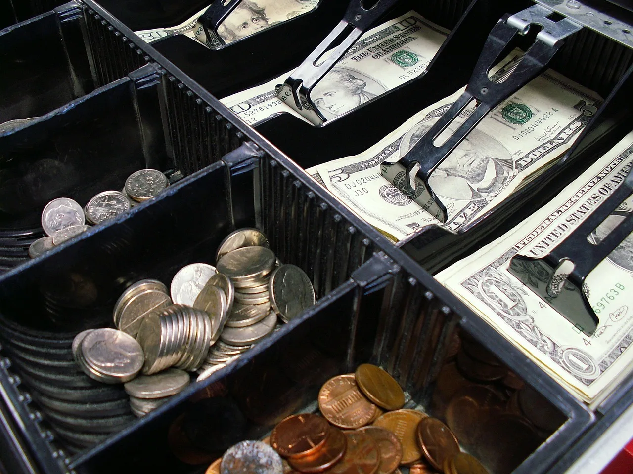cash register, drawer, cash, register, money, retail, business, shop, currency, till, store, sale, checkout, payment, pay, purchase, commerce, cash register, cash register, cash register, cash register, cash register, cash. Cash Handling and Payroll Records for US Taprooms: An Audit Trail With Federal Floors and Three State Retention Rules