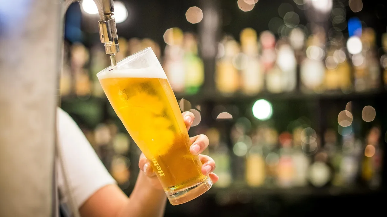 beer, draft, glass, lager, brown glass, brown glasses, beer, beer, beer, beer, beer. A Taproom Manager's Guide to Draft Line Cleaning Schedules